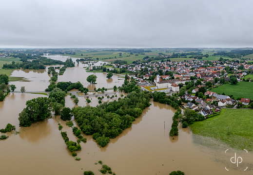Hochwasser Weichs